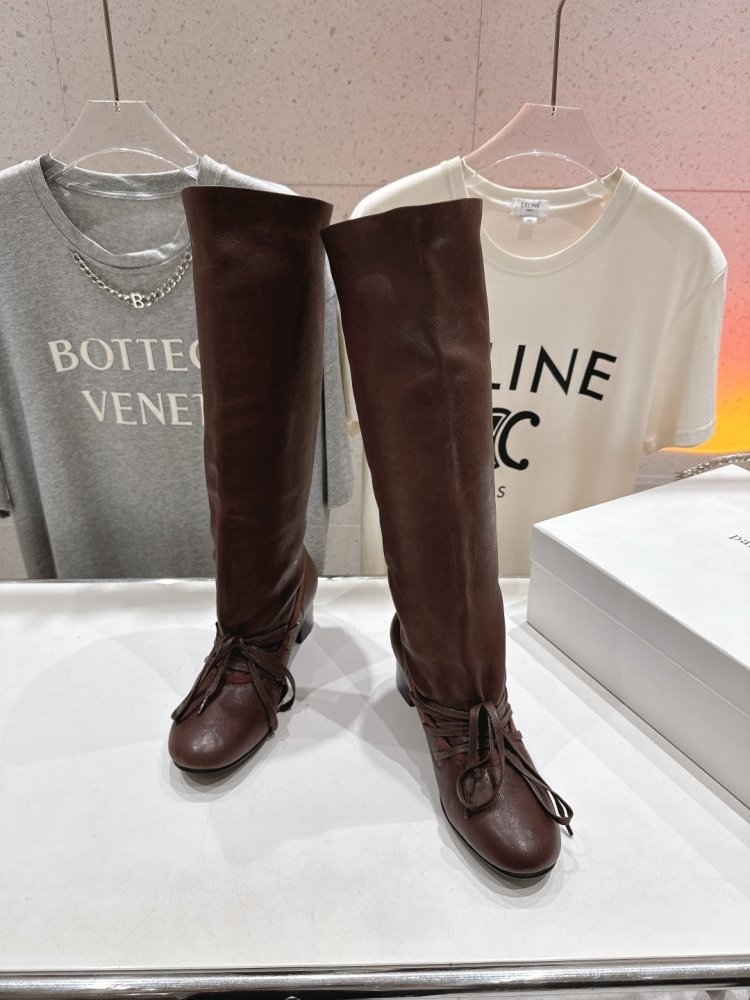 Сапоги кожаные женские фото 2