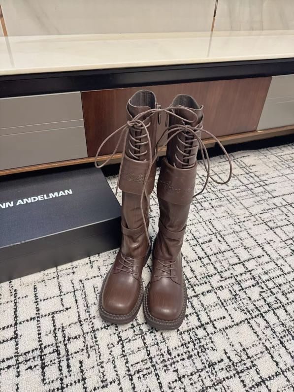 Чоботи шкіряні жіночі фото 2