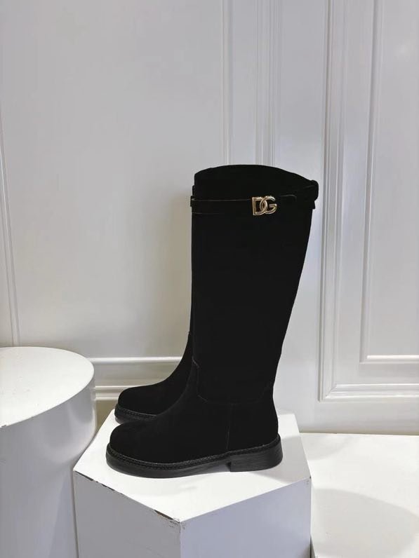 Boots leather women's фото 2