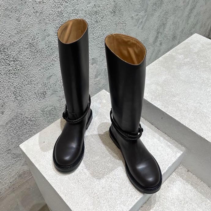 Сапоги кожаные женские фото 2