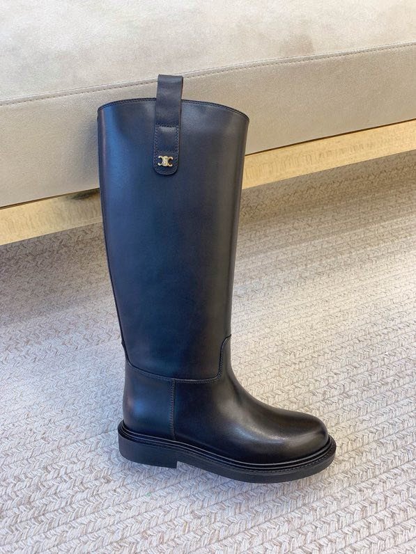 Сапоги кожаные женские фото 2