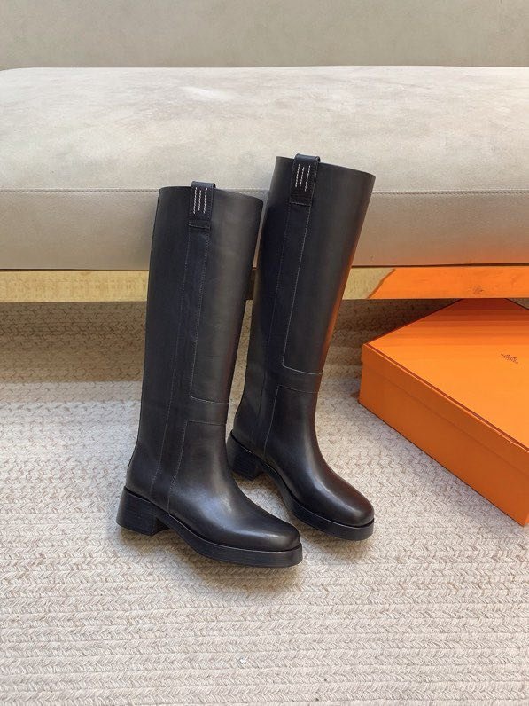 Сапоги кожаные женские фото 2