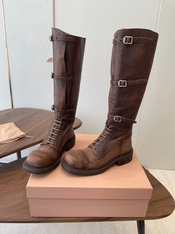 Сапоги кожаные женские фото 2
