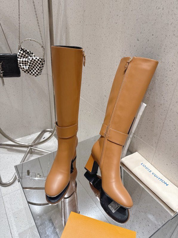 Сапоги кожаные женские фото 2