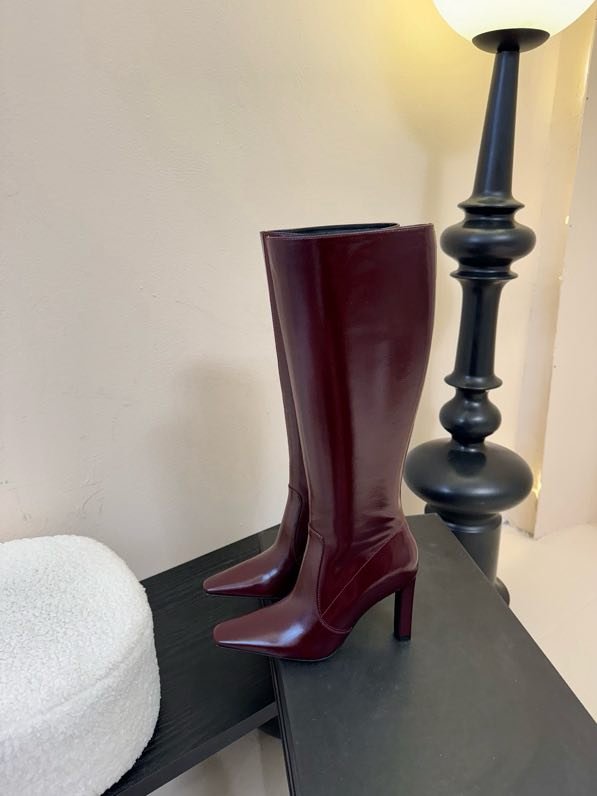 Boots leather women's фото 3