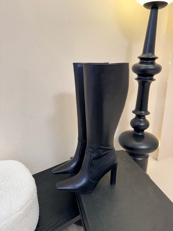 Boots leather women's фото 3