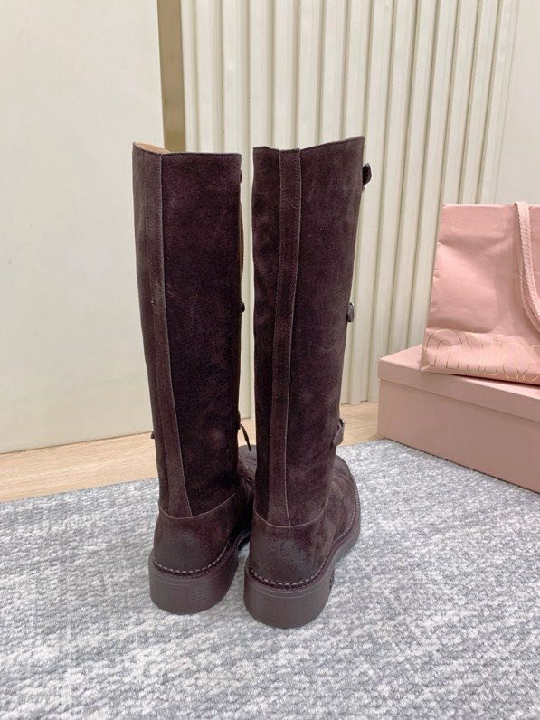 Boots leather women's фото 3