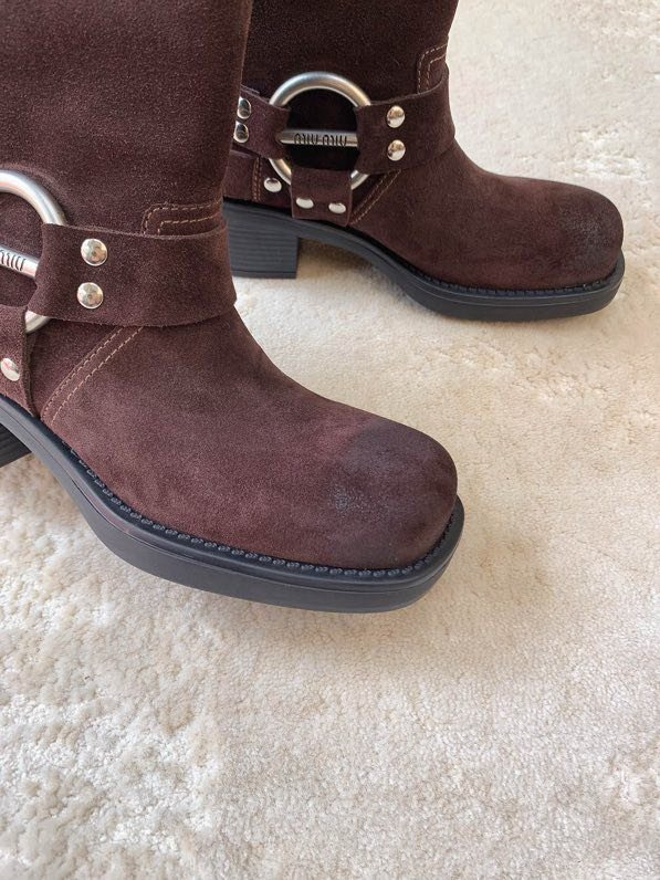 Чоботи шкіряні жіночі фото 3