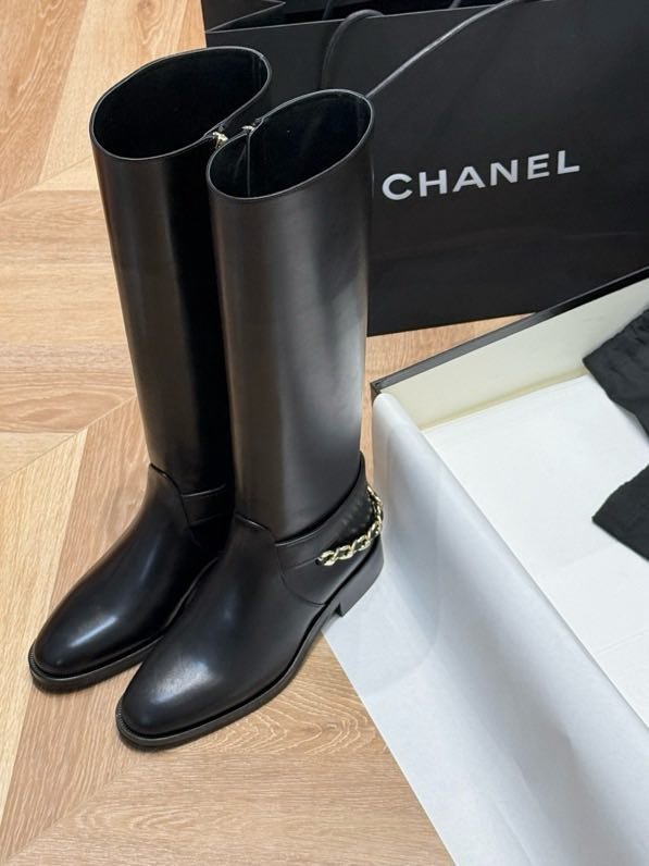 Сапоги кожаные женские фото 3