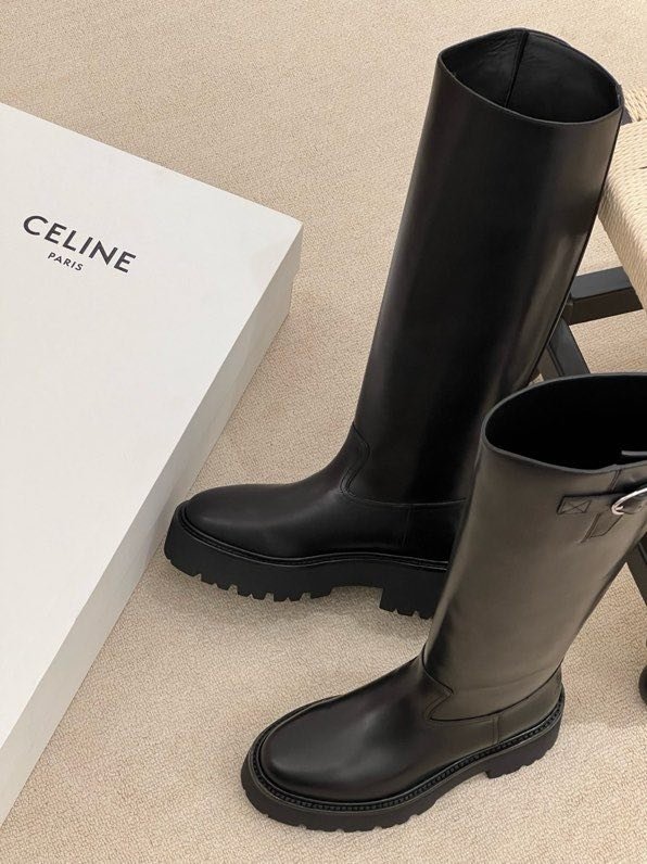 Сапоги кожаные женские фото 3