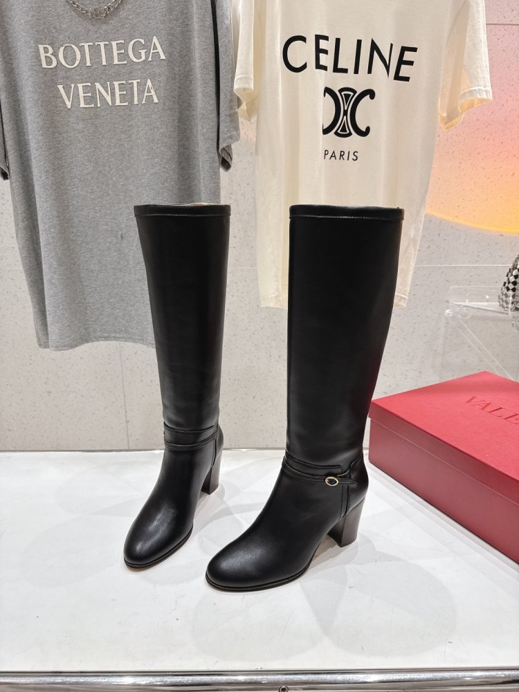 Сапоги кожаные женские фото 3