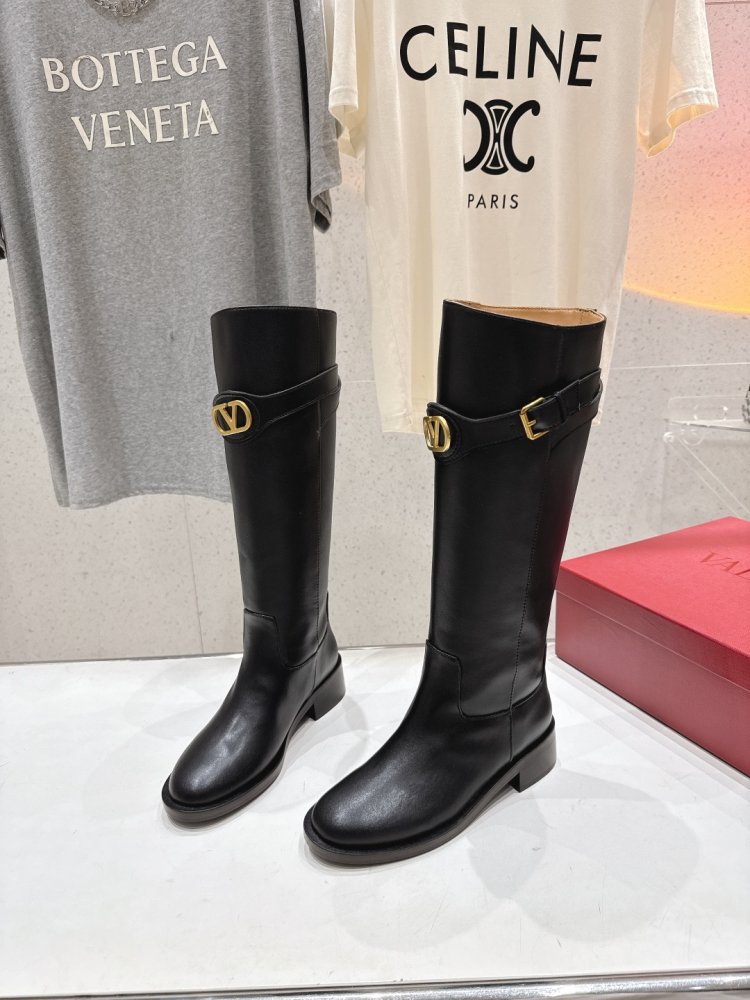 Сапоги кожаные женские фото 3