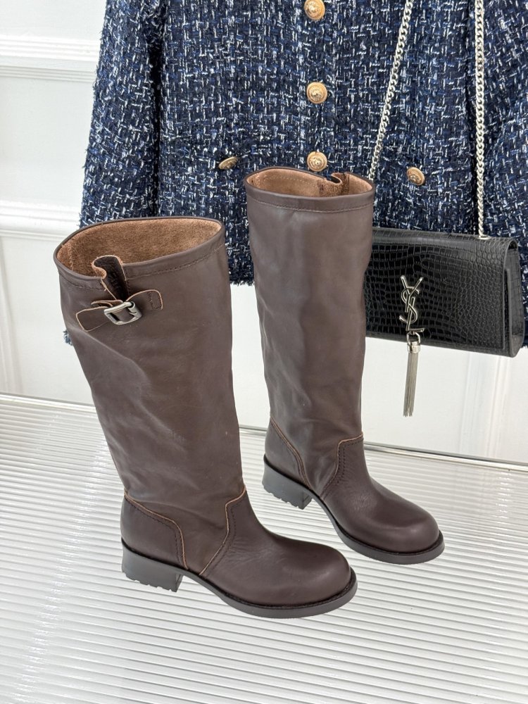 Чоботи шкіряні жіночі фото 3