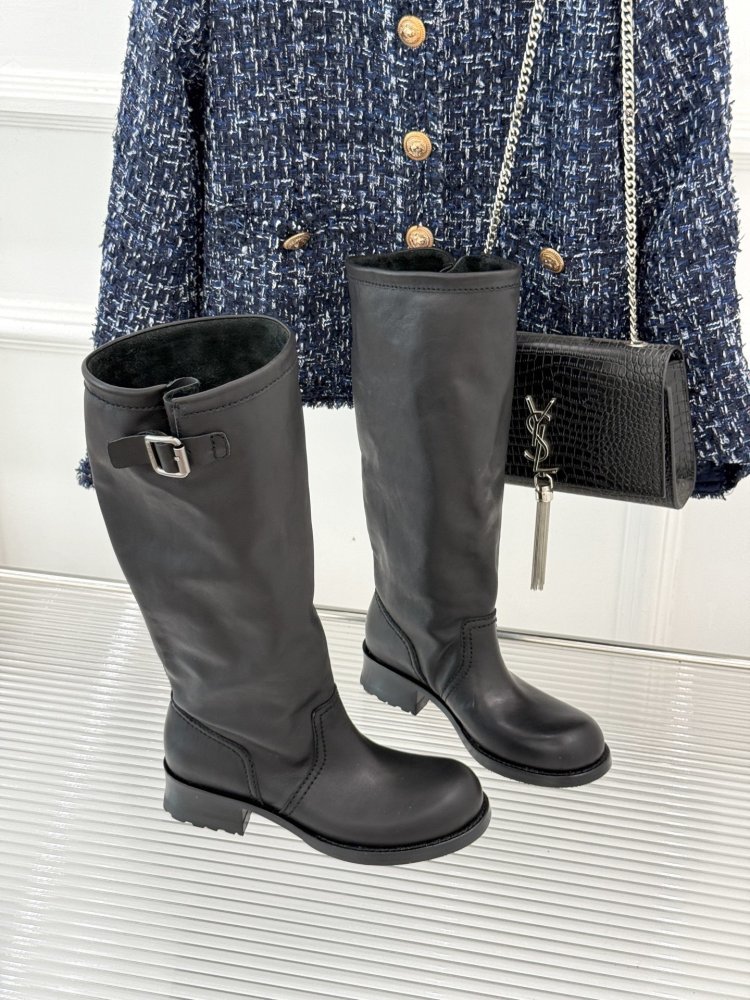 Чоботи шкіряні жіночі фото 3