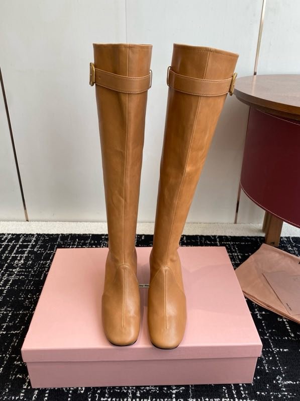 Сапоги кожаные женские фото 3