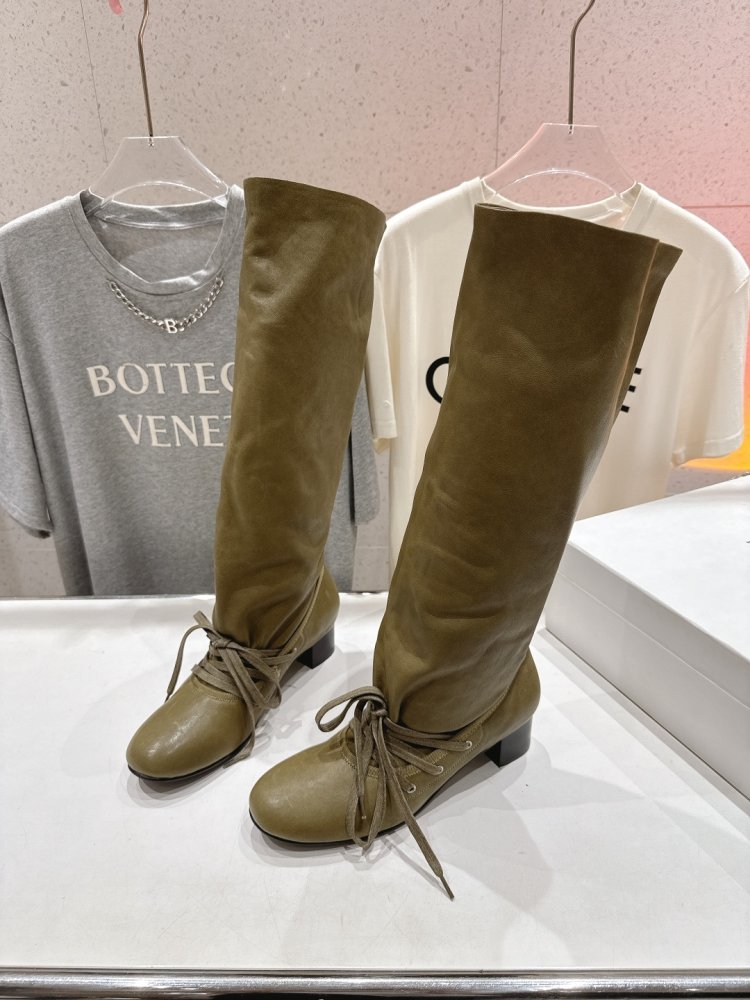 Сапоги кожаные женские фото 3