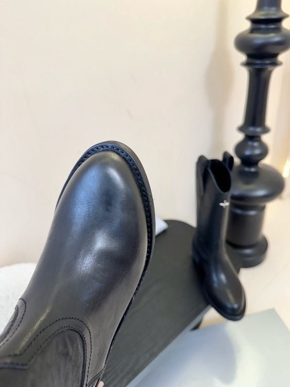 Boots leather women's фото 3