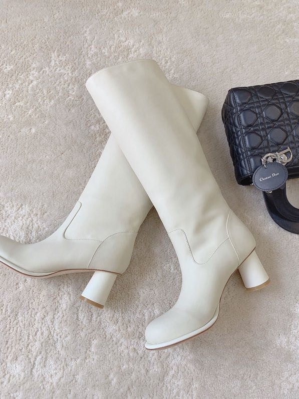 Сапоги кожаные женские фото 3