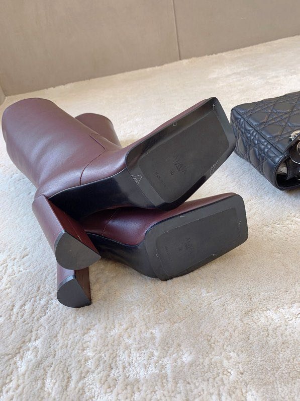 Сапоги кожаные женские фото 3