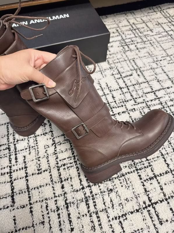 Чоботи шкіряні жіночі фото 3