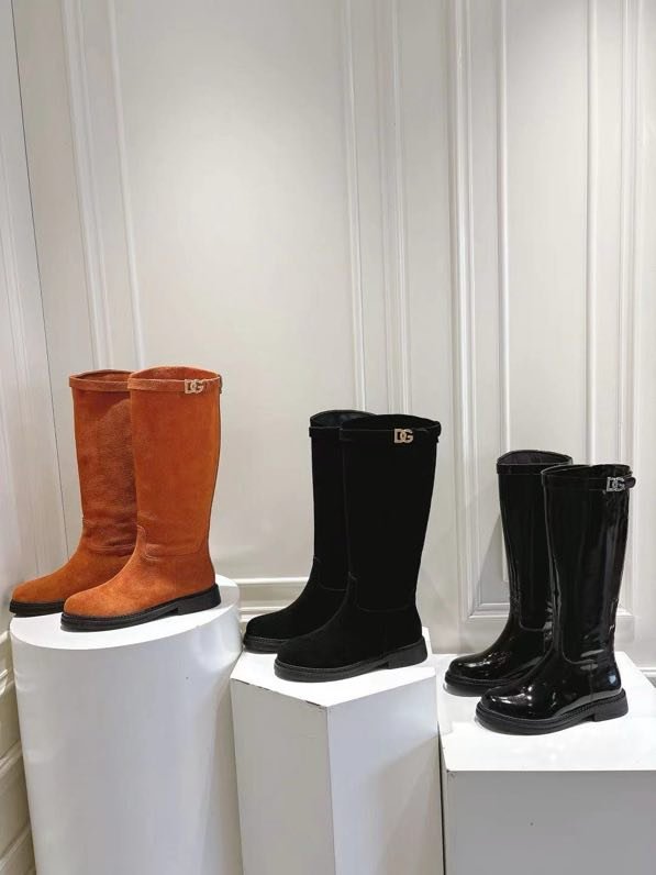 Boots leather women's фото 3