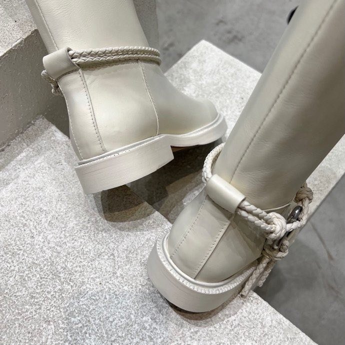 Сапоги кожаные женские фото 3