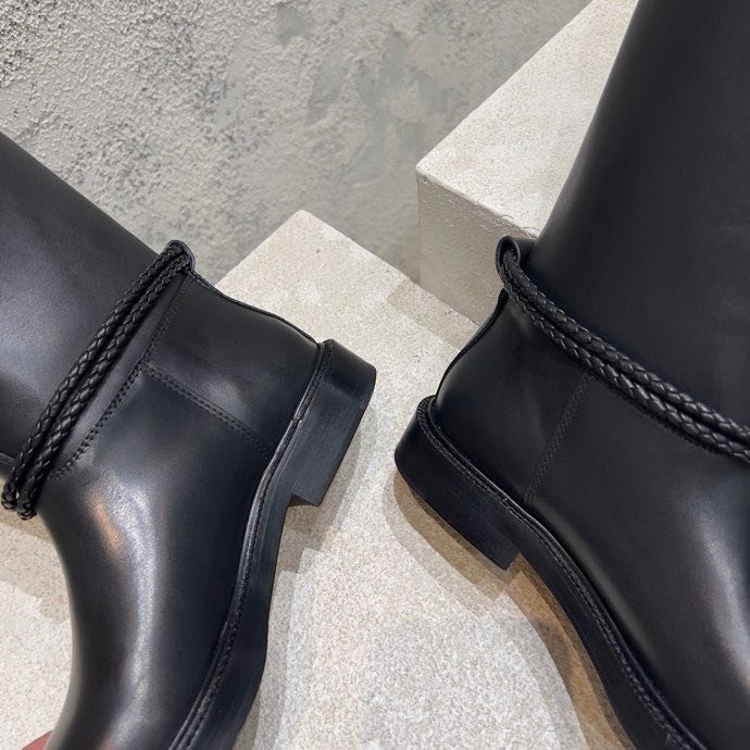 Сапоги кожаные женские фото 3