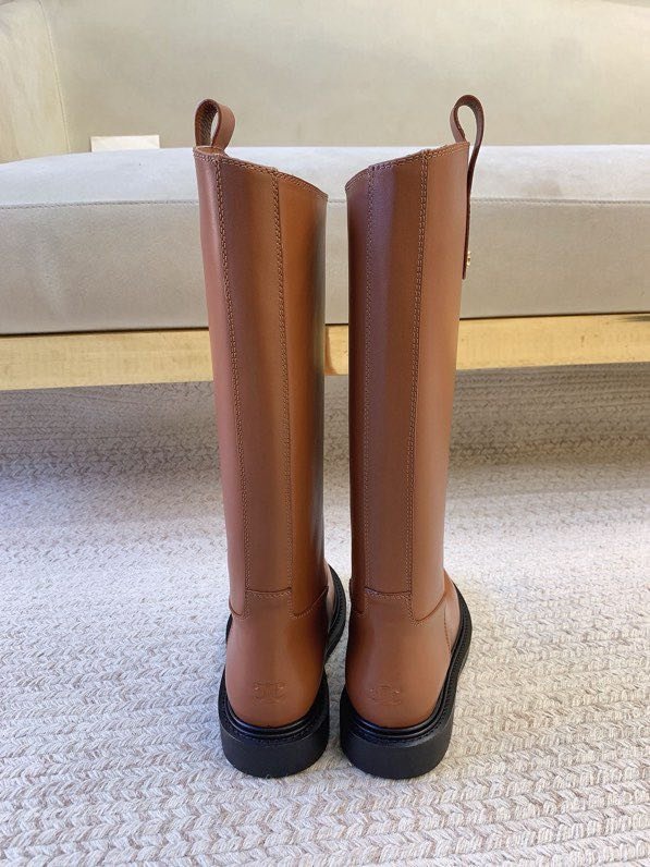 Сапоги кожаные женские фото 3