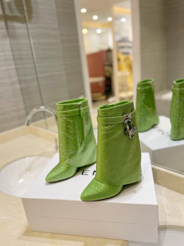 Сапоги кожаные женские фото 3