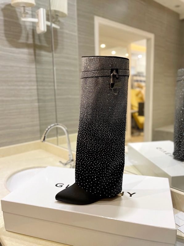 Сапоги кожаные женские фото 3