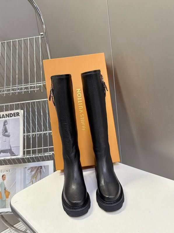 Boots leather women's фото 3