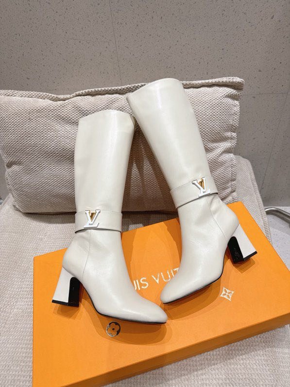 Boots leather women's фото 3