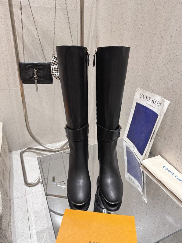 Boots leather women's фото 3