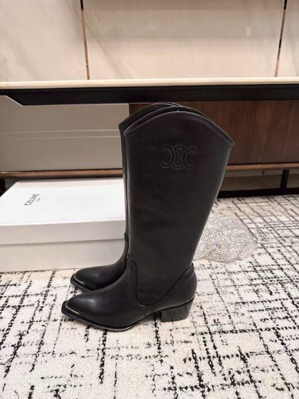 Чоботи шкіряні жіночі фото 4