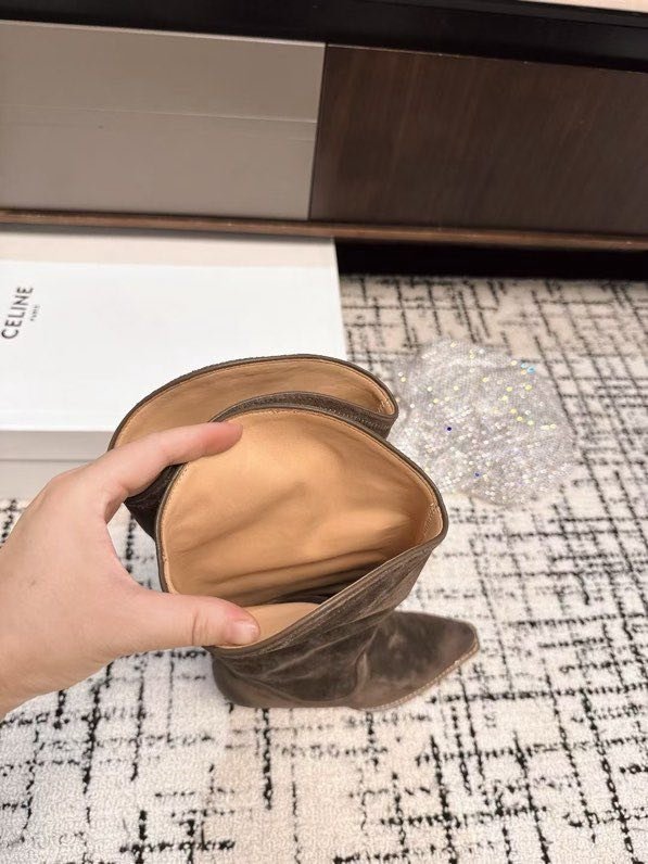 Сапоги кожаные женские фото 4