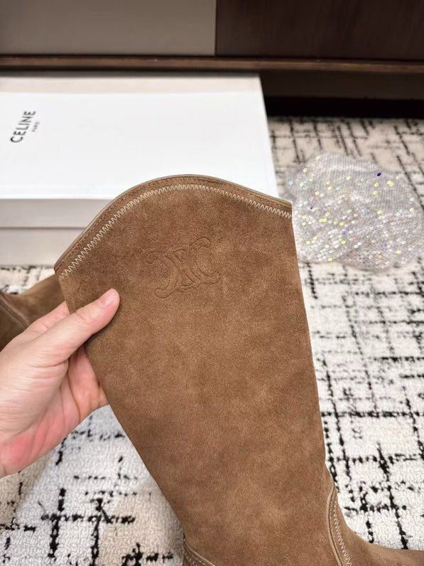 Сапоги кожаные женские фото 4