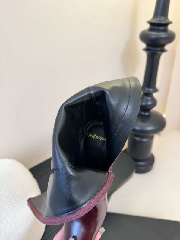 Boots leather women's фото 4