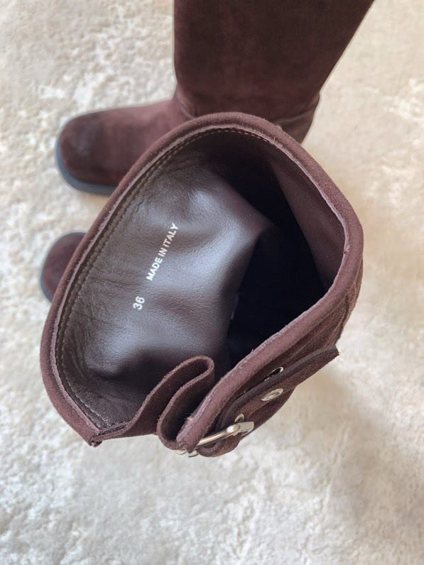 Чоботи шкіряні жіночі фото 4