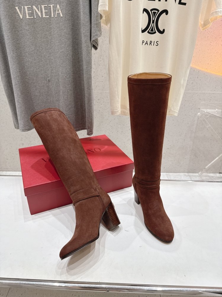 Сапоги кожаные женские фото 4