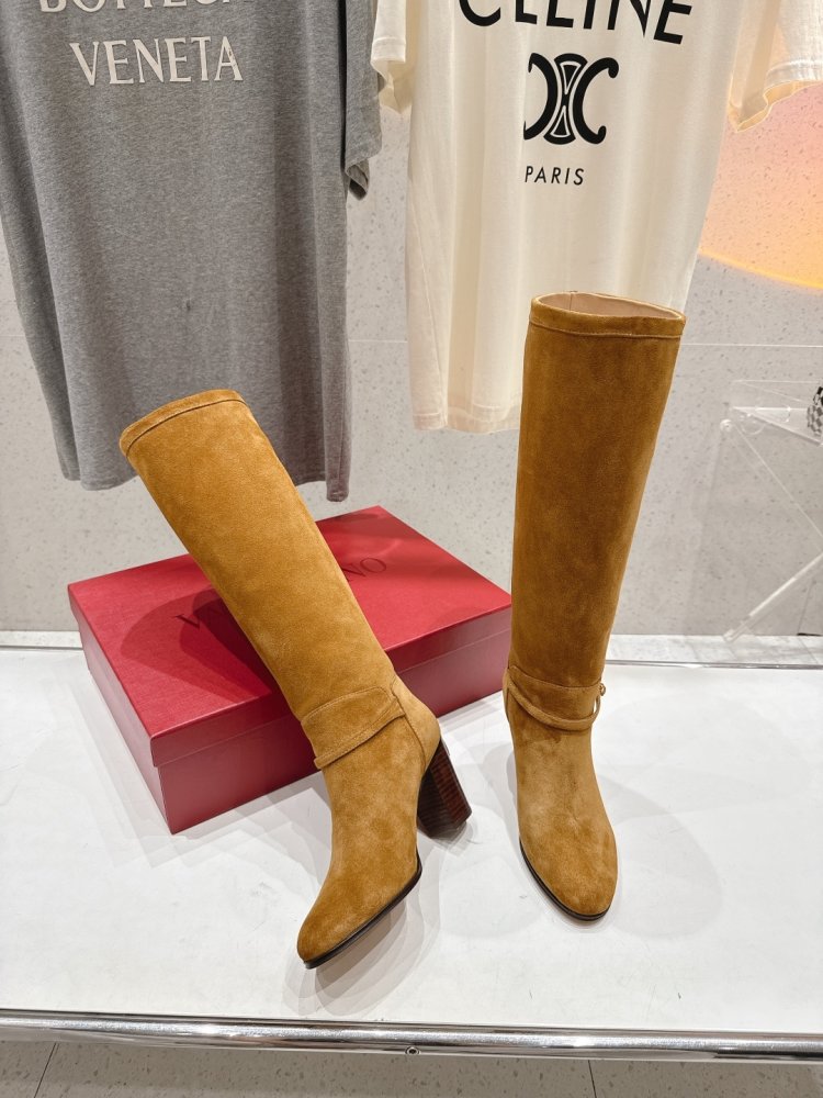 Сапоги кожаные женские фото 4