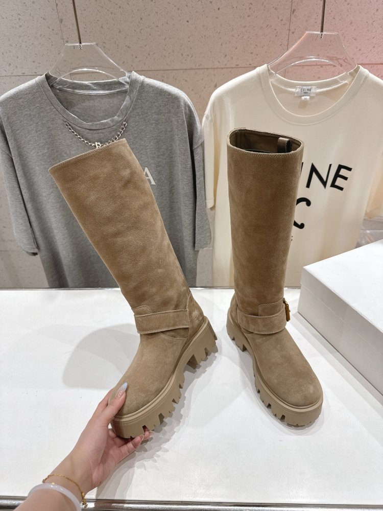 Сапоги кожаные женские фото 4