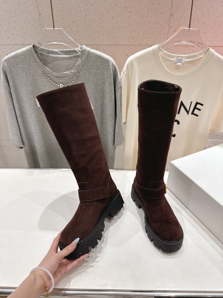 Boots leather women's фото 4