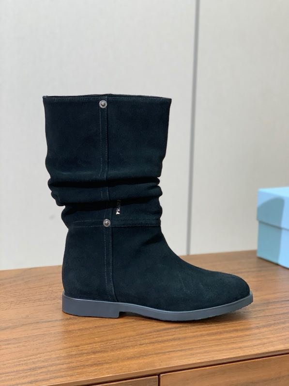 Сапоги кожаные женские фото 4