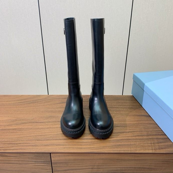 Сапоги кожаные женские фото 4