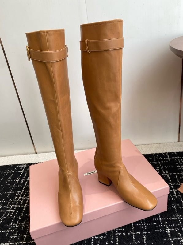 Сапоги кожаные женские фото 4