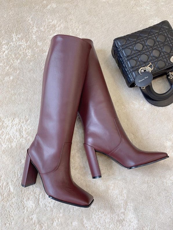 Сапоги кожаные женские фото 4