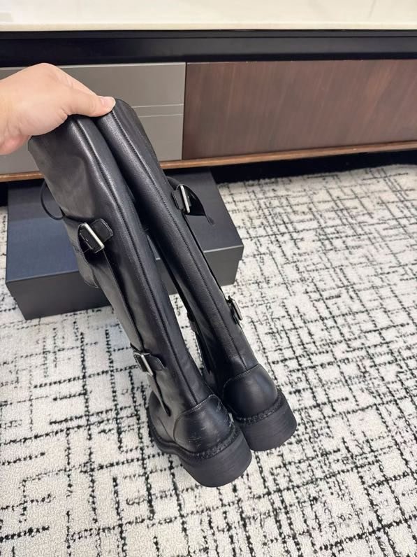 Boots leather women's фото 4