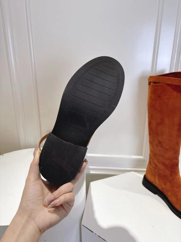 Boots leather women's фото 4