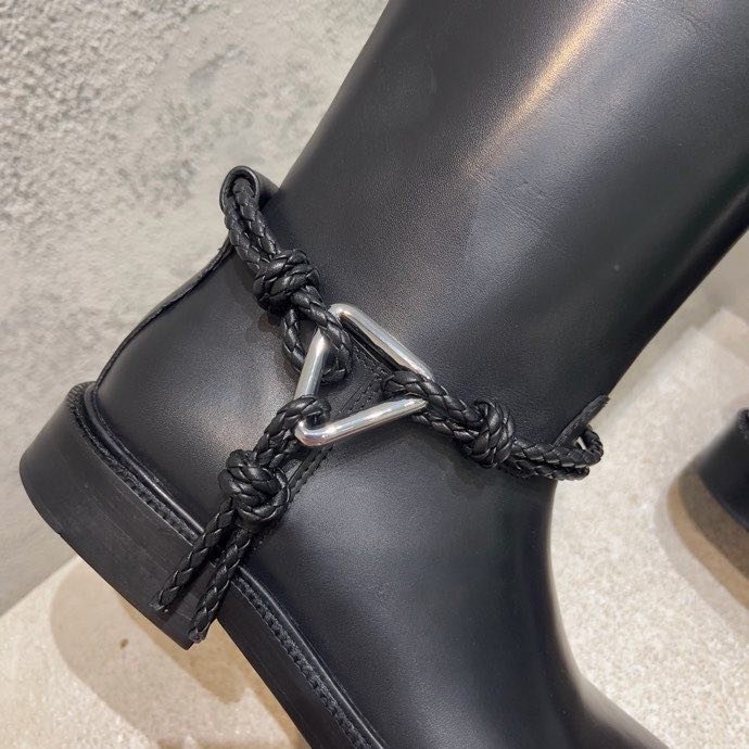 Сапоги кожаные женские фото 4