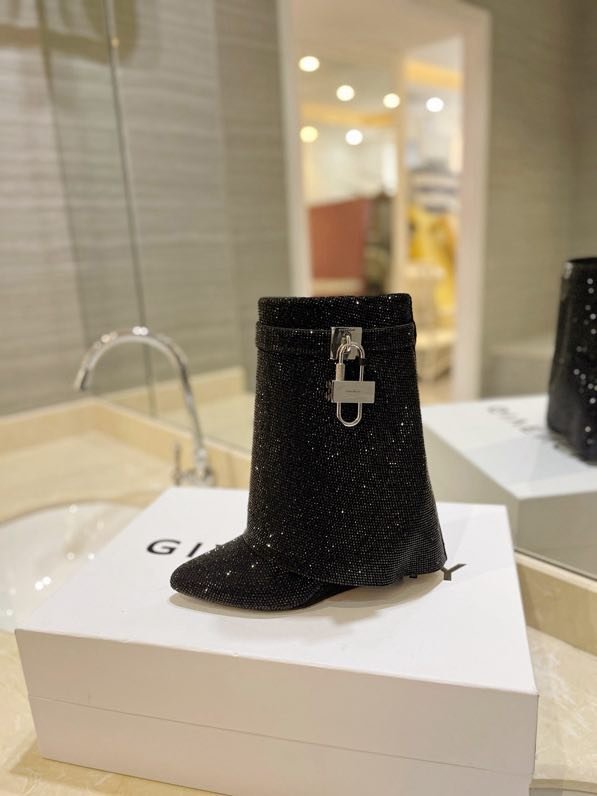 Сапоги кожаные женские фото 4